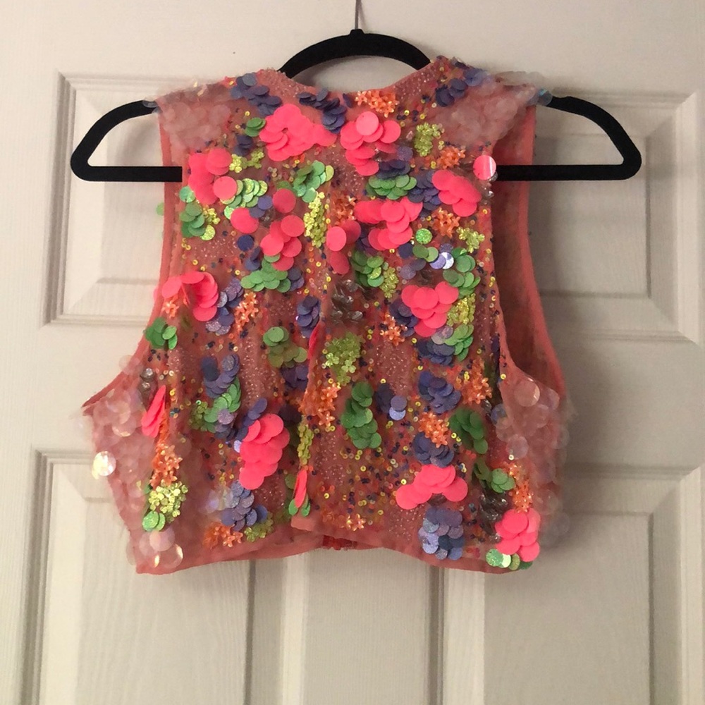 ASOS festival crop top